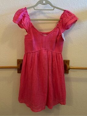 NWT Pink Hollister Co. babydoll dress.